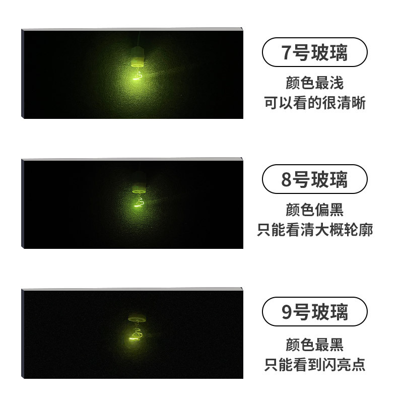 Electric Welding Mask Black Lens White Glass Lens Argon Arc Welding 7 # 8 # 9 # Dark Green Welder Goggles with Edge Grinding