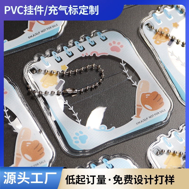 Фабричные ПВХ подвески с различными формами и узорами для одежды, сумок и товарных знаков