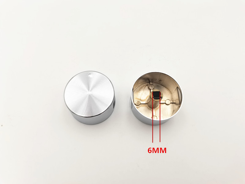 Gas cooker metal ignition knob switch sun pattern button accessories round dot handle ignition 8mm6mm