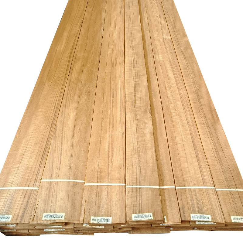 Youmuja Burmese Teak Veneer Fsc Certified Indoor Decoration Straight Grain Mountain Grain Veneer Wood Flooring Teak