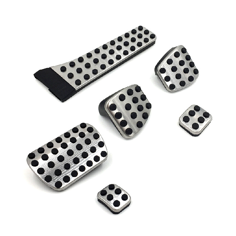Suitable for Mercedes-Benz C-Class E-Class Glc Glk Cls Gle S Accelerator Brake Rest Area Stainless Steel Pedals