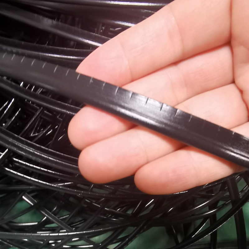 Manufacturer Customized Black Pe Plastic Bone, Handbag and Luggage Support Strips, Furniture Waterproof Edge Strips, T-Bone Plastic Inserts