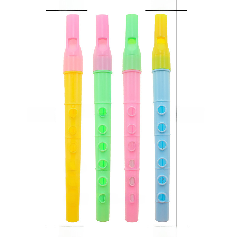 16cm Large Six-Hole Recorder Children's Musical Instrument 6-Hole Plastic Flute for Primary and Secondary School Students