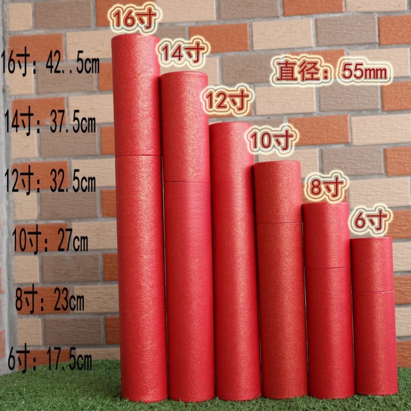 Трубка для фото, упаковочная трубка антикварного магазина, бумажная коробка для фото, бумажная трубка с крышкой, трубка для рисования на вечеринке