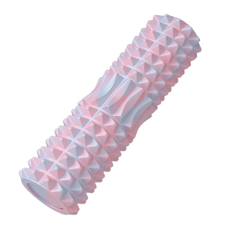Solid Foam Roller Crescent Style Yoga Column Roller Massage Artifact Home Dual-Zone Leg Muscle Relaxation Equipment
