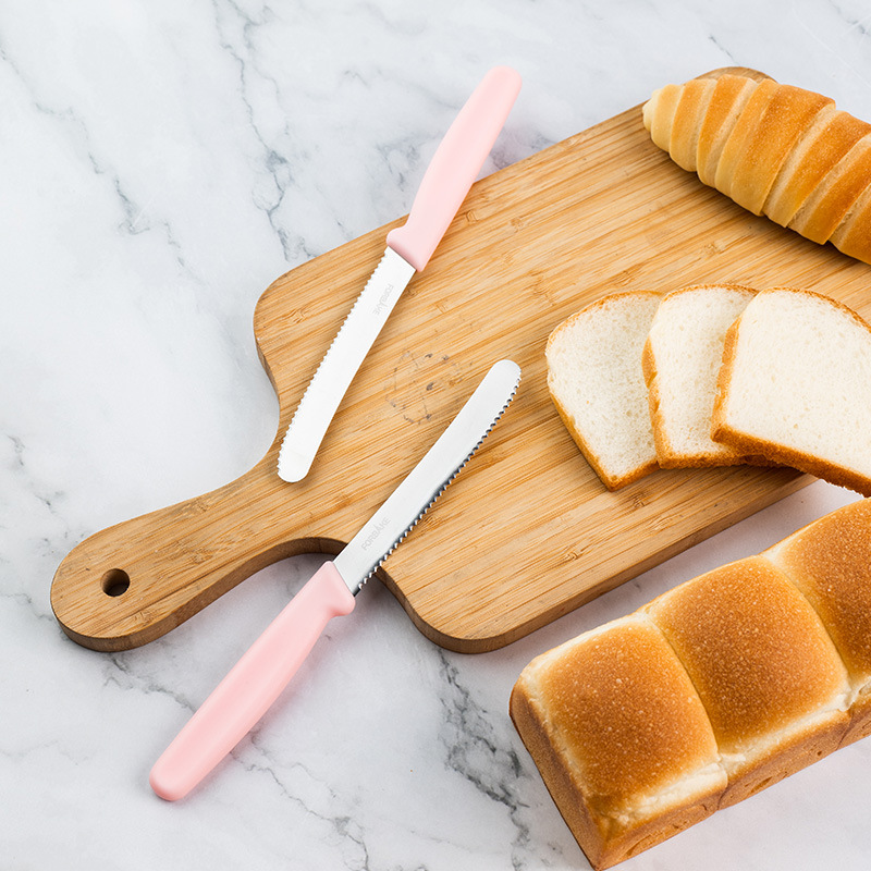 French Bakery Small Saw Knife Multifunctional Fruit Bread Serrated Cake Mooncake Cutting Baking Kitchen Household Toast Knife