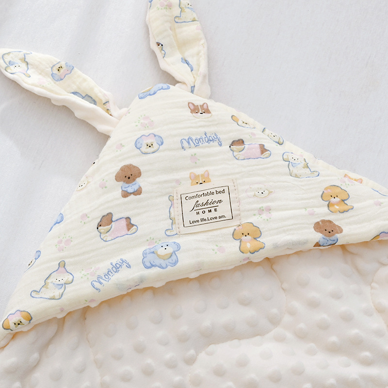 Baby Blanket Newborn Hooded Windproof Outing Cover Single Delivery Room Blanket Newborn Baby Spring Autumn Winter Blanket