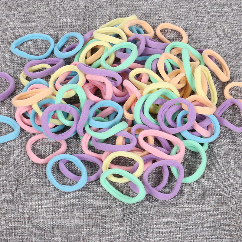 Adult rubber band female hair rope high elastic hair ring does not hurt the hair ponytail hair rope seamless factory wholesale