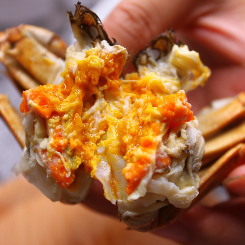 Live Hairy Crabs in Stock, Fresh Whole Female and Male Crabs in Gift Boxes, Shipped Via Sf Express with Free Delivery