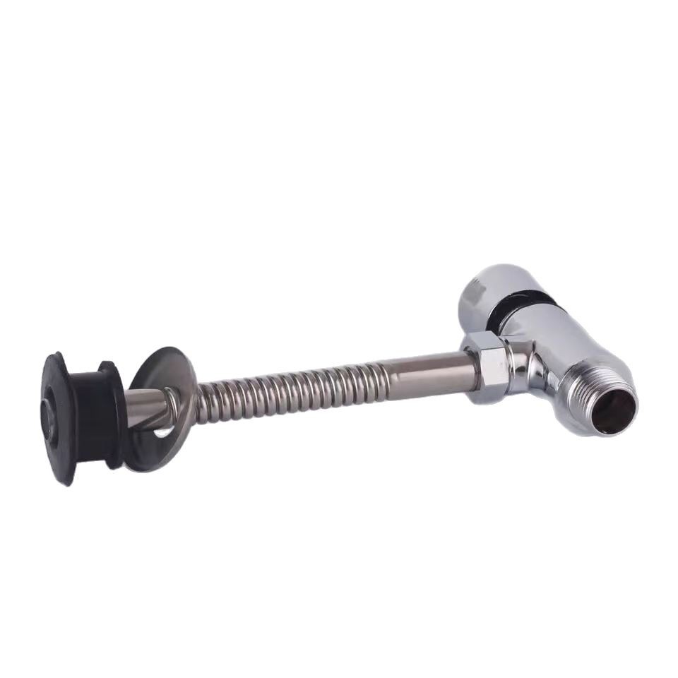 JOMNW all-copper open-mounted urinal valve hand-pressed valve urinal flush valve delay valve switch urinal flush valve