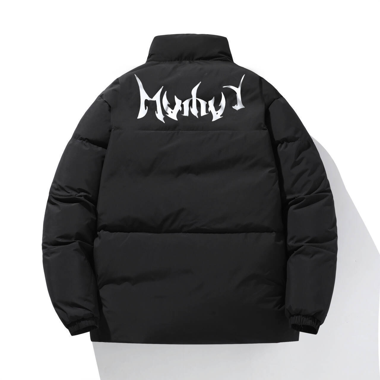 2025 New Style Thickened Warm Bread Suit Winter Coat Set Collar Plus Size Men's Sportswear Fat Man Loose