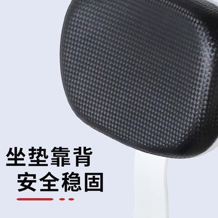 Bicycle Rear Seat Cushion with Backrest, Mountain Bike Rear Seat Cushion, Comfortable Kids Seat, Bicycle Rear Shelf Armrest, Universal