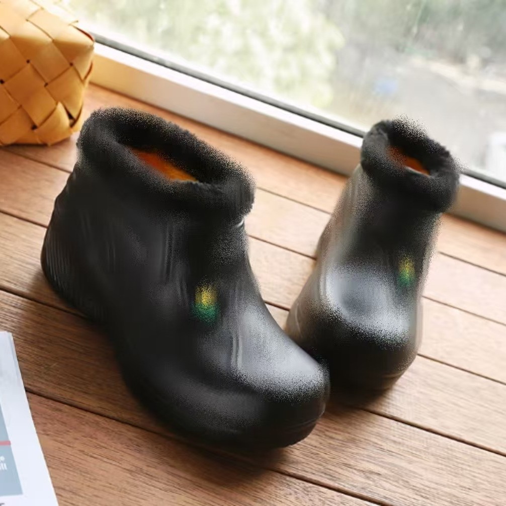 Водонепроницаемые снежные ботинки, теплые и бархатные, для мужчин и женщин