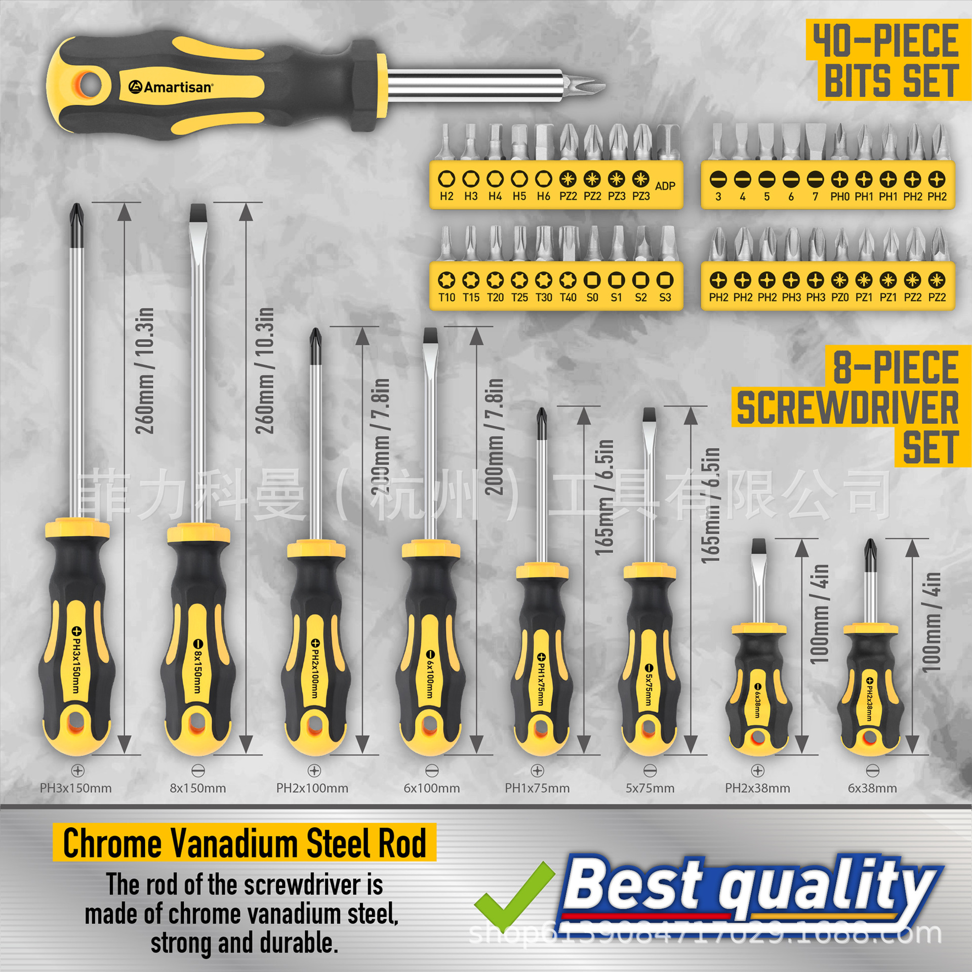 72-Piece Magnetic Screwdriver Set Includes Various Drill Bits and Insulated Screwdriver Set, Starting from One Piece
