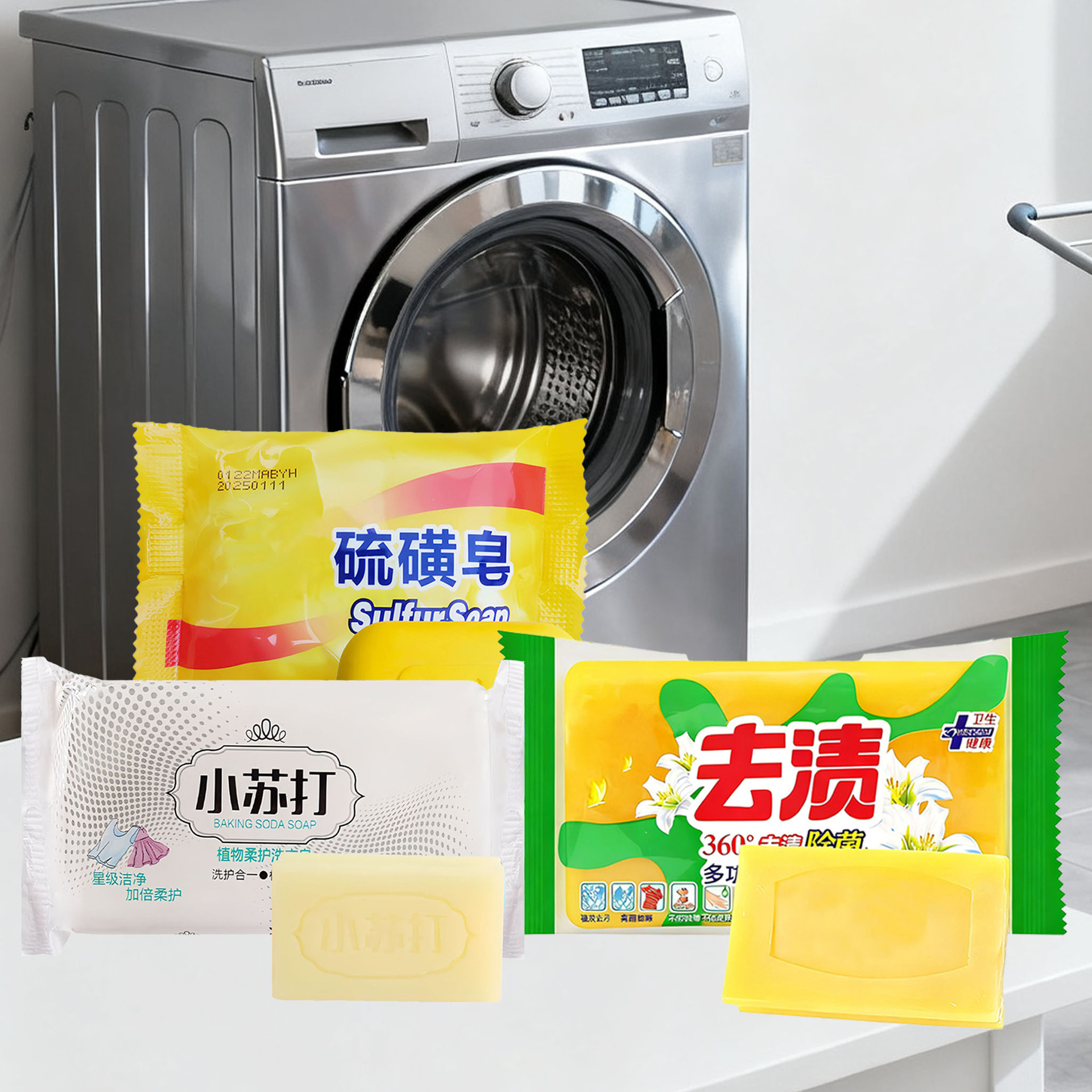 Sulfur Soap 84 Soap Bar for Washing Intimates Special Transparent Affordable Household Laundry Baking Soda Soap Factory