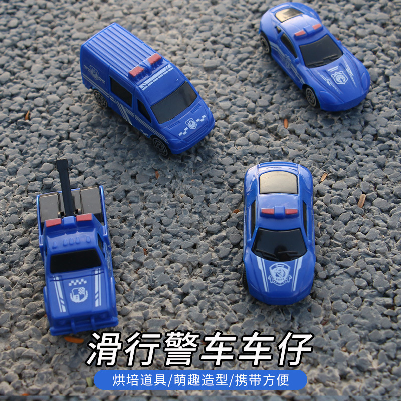 Детский скутер модель полицейской машины для выпечки торта игрушка для мальчика оптовая прямая поставка