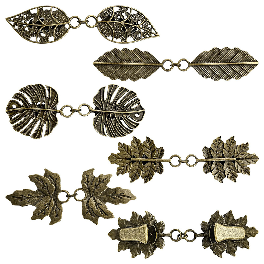 Застежка для шали и шарфа для женщин в европейском и американском стиле, ретро-алюминиевая зажим для свитера, застежка против обнажения, аксессуары для одежды, персонализированная