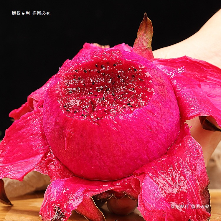 Hainan Jindu No. 1 Red Heart Pitaya 2.5kg Whole Box Large Fresh Seasonal Red Flesh Treasure Fruit Free Shipping 3