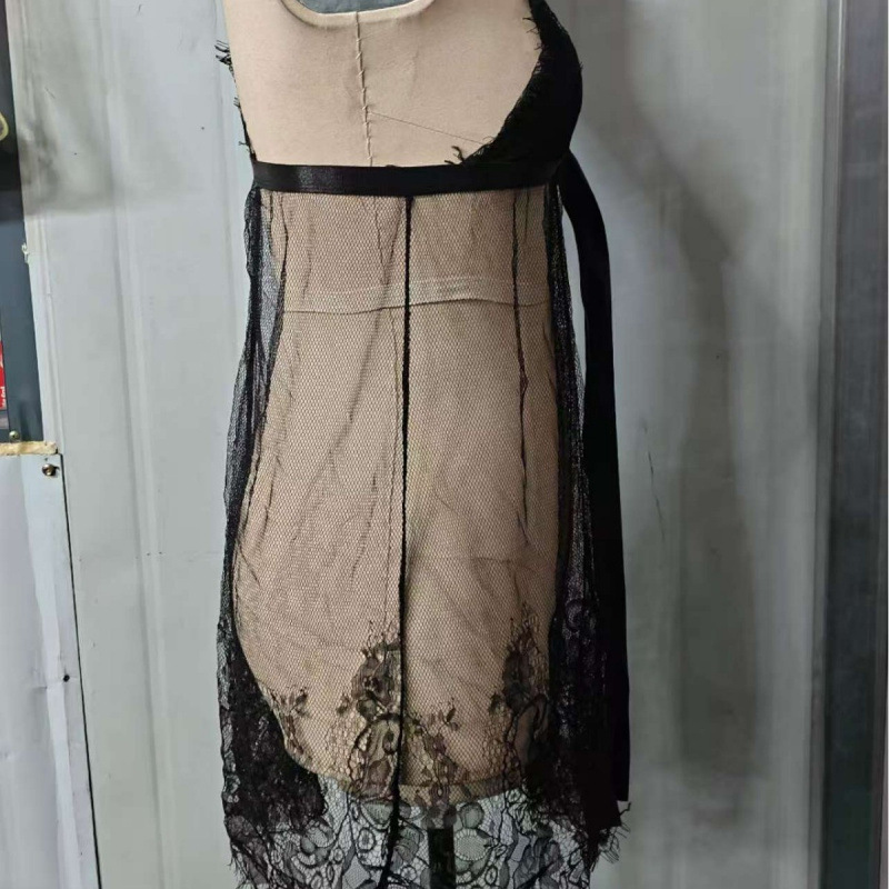 Bingliu Guo Sexy Lingerie, Sexy Pajamas, Sexy Temptation Lace Mesh See-Through Pajamas