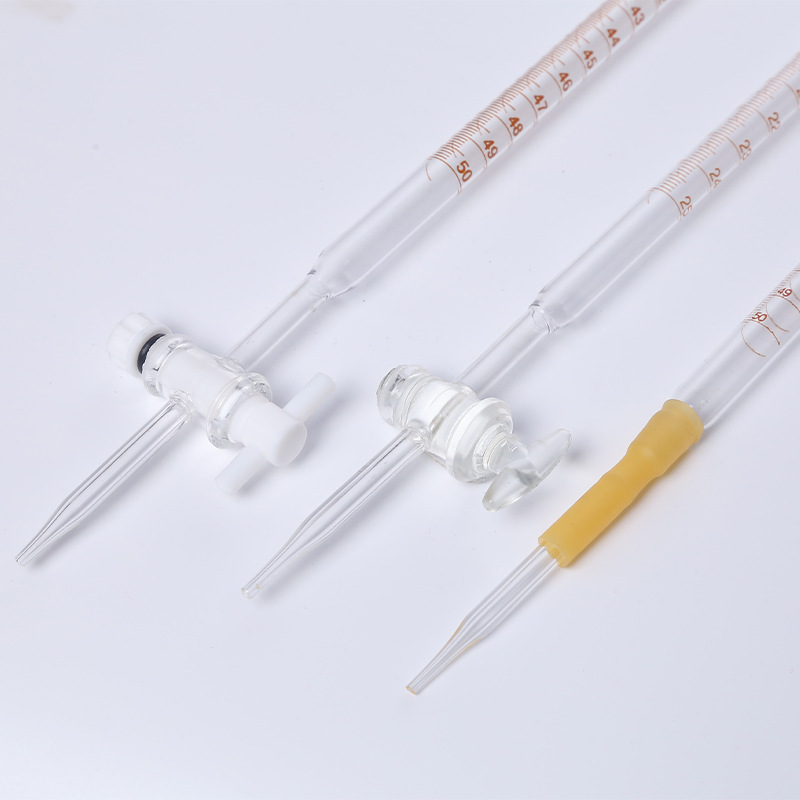 Acid-Base Dual-Purpose Burette Ptfe White Acid Burette White Brown Burette Piston Scale Burette