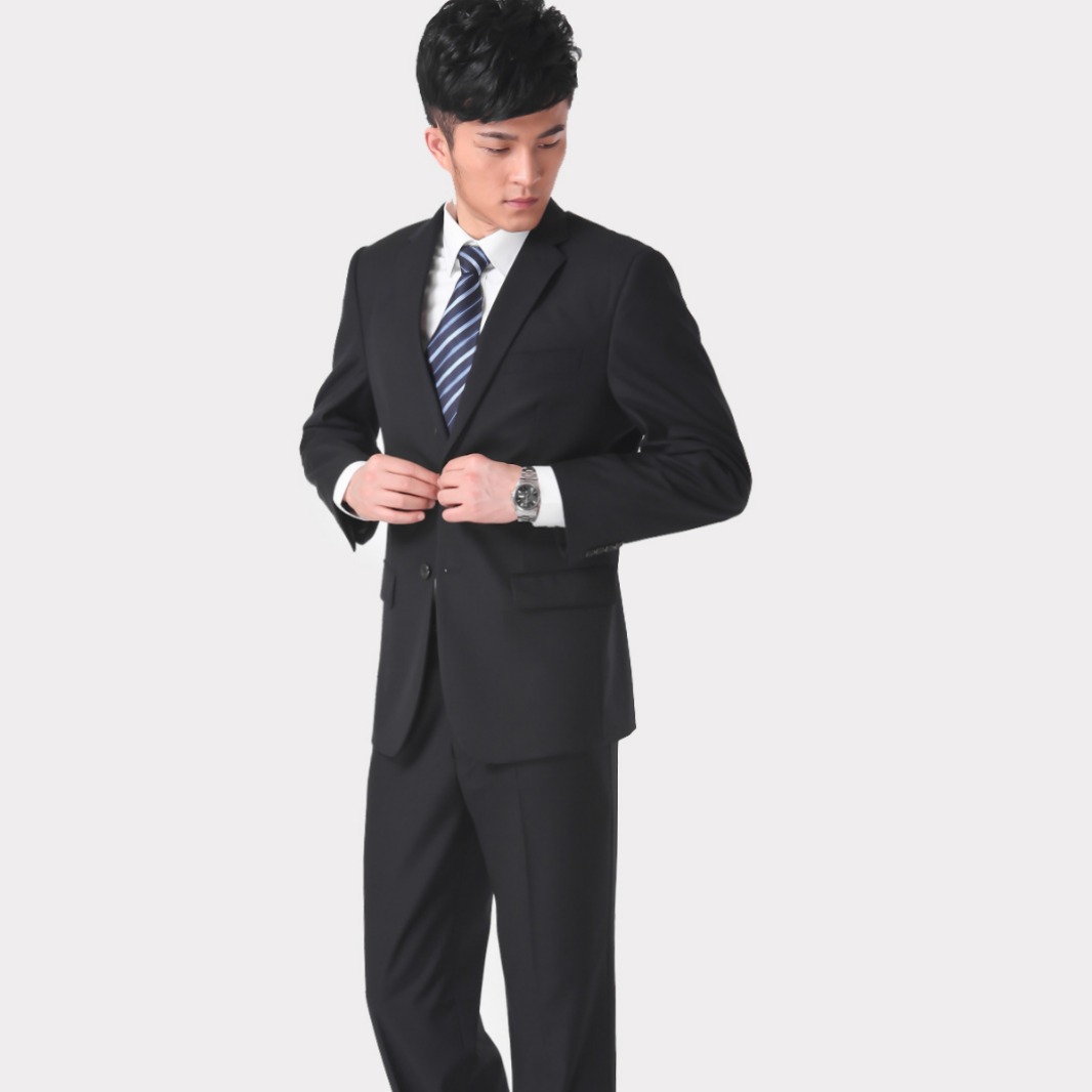 Business Fine-grain Suit Men's Groom's Clothing Korean Style Men's Wedding Slim-fit Dress Men's Suit Formal Dress Wedding