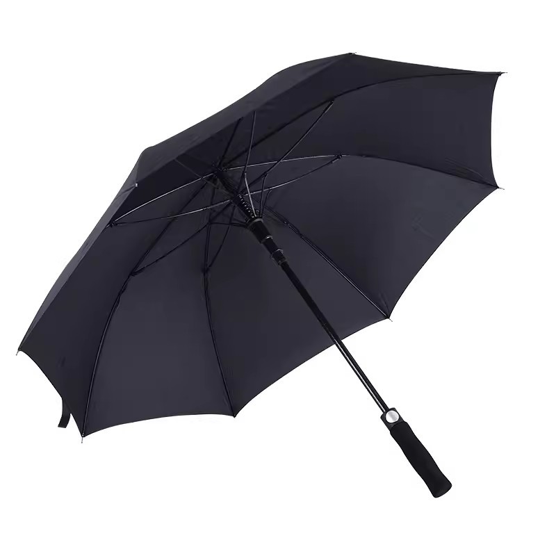 Umbrella Custom Long Handle Golf Umbrella Plus Double Straight Handle Umbrella Printed Text Advertising Umbrella Business Gift Umbrella