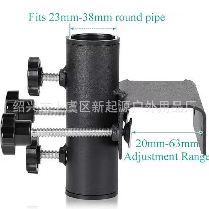 Factory wholesale new outdoor tricycle truck sun umbrella large umbrella clip truck stall fixed umbrella bracket