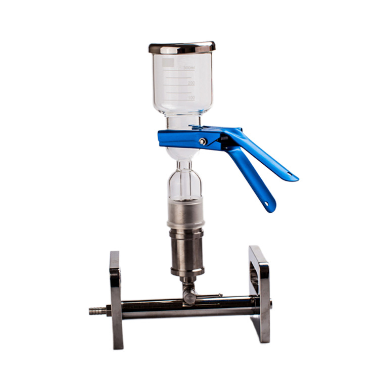 Laboratory multiple glass 316 stainless steel solvent filter continuous vacuum suction filter suction device