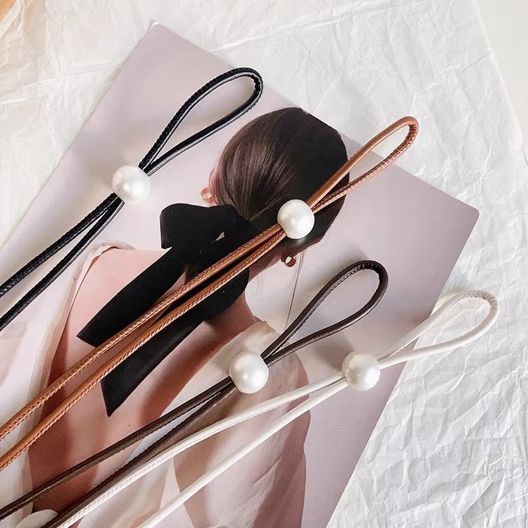 Pearl dress Thin Belt Women's Simple Style Casual Belt Fashionable All-match Wear Accessories 2025 New Belt