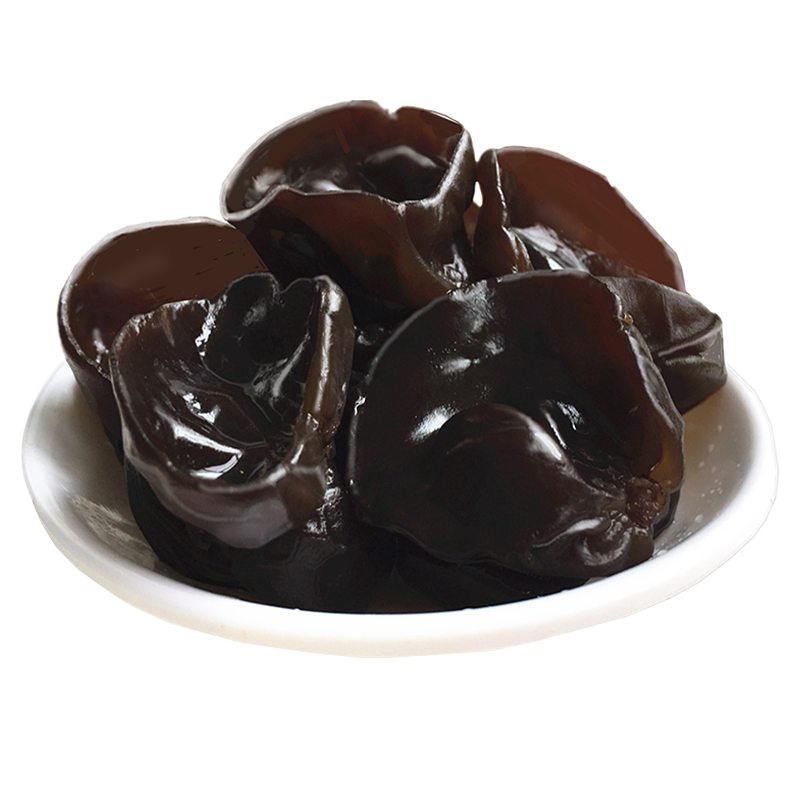 Premium Dried Wood Ear Mushrooms from Northeast China, Selected Small Bowls of Thick Rootless Wood Ear Mushrooms for Farmers' Markets and Traveling Merchants