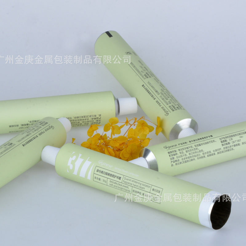 Universal Pure Aluminum Tube Packaging Glass Glue Moisturizing and Moisturizing Packaging Material Toothpaste Tube Pigment Tube Cosmetic Aluminum Hose