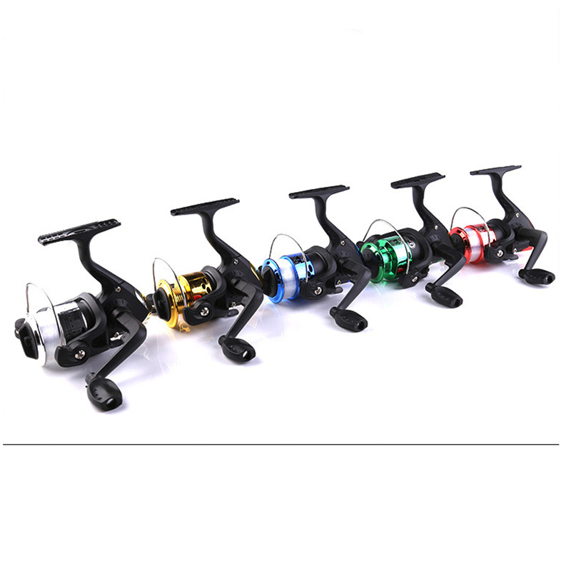 Feather wild goose 200 small fishing wheel electroplating winding sea pole far cast rock fishing Luya fishing reel factory direct spinning wheel