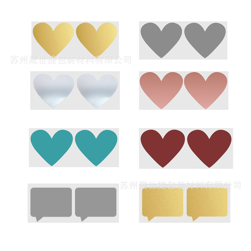 DIY скретч-карта, открытка, скретч-пленка, сюрприз, скретч-покрытие, стикер в форме сердца, диалоговое окно 70*80мм