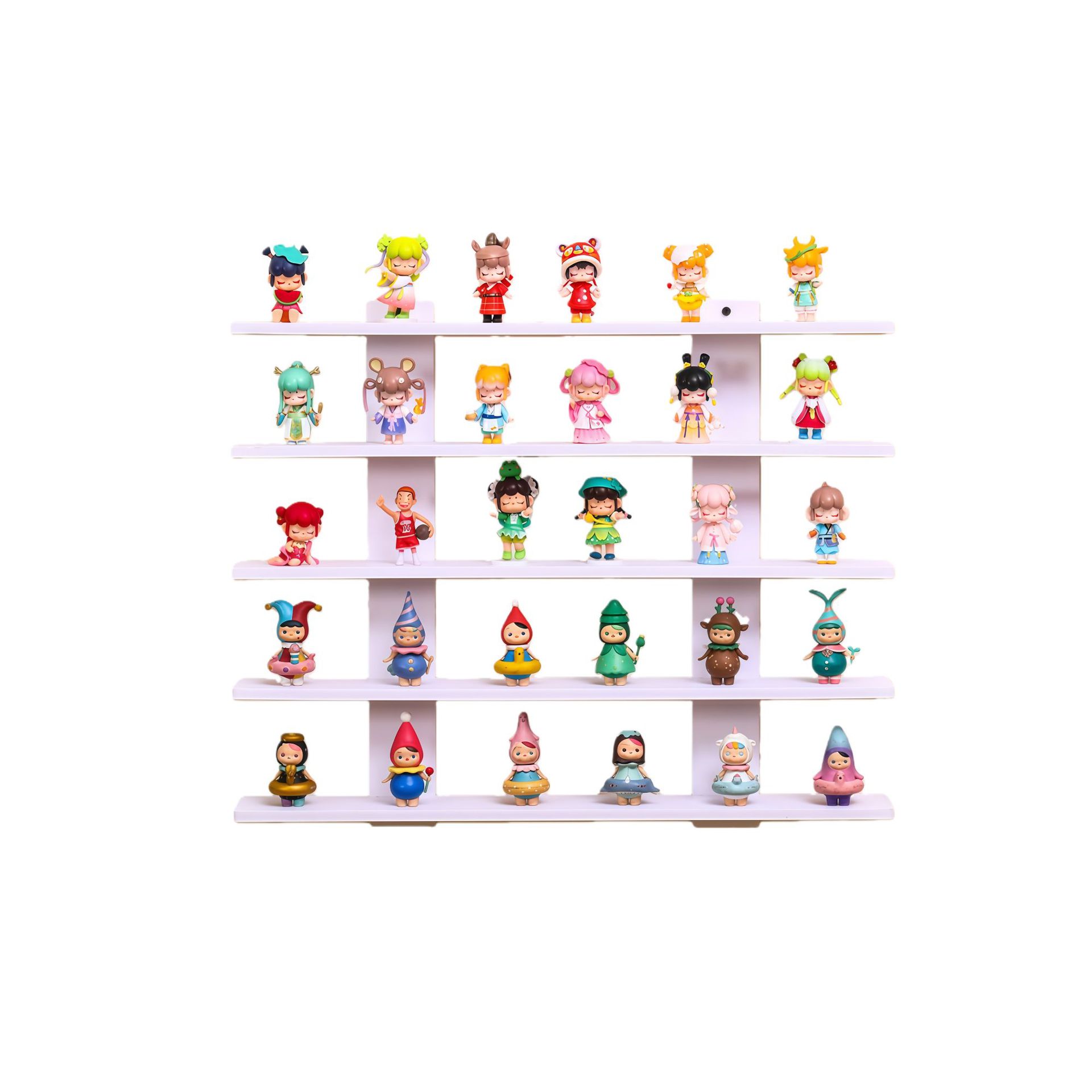 Cross-Border Wall-Mounted Shelves, Multi-Layer Wall Organizer, Figurine Display Rack, Blind Box Display Rack, Wall-Mounted Rack