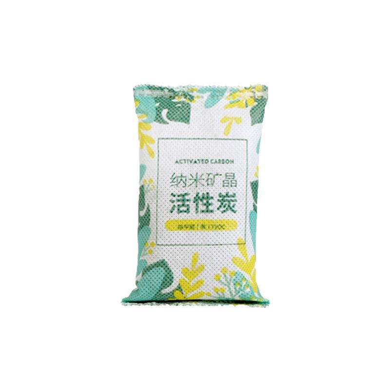 Strong nano mineral crystal deodorant activated carbon bamboo charcoal bag New House formaldehyde removal car home purification air cabinet