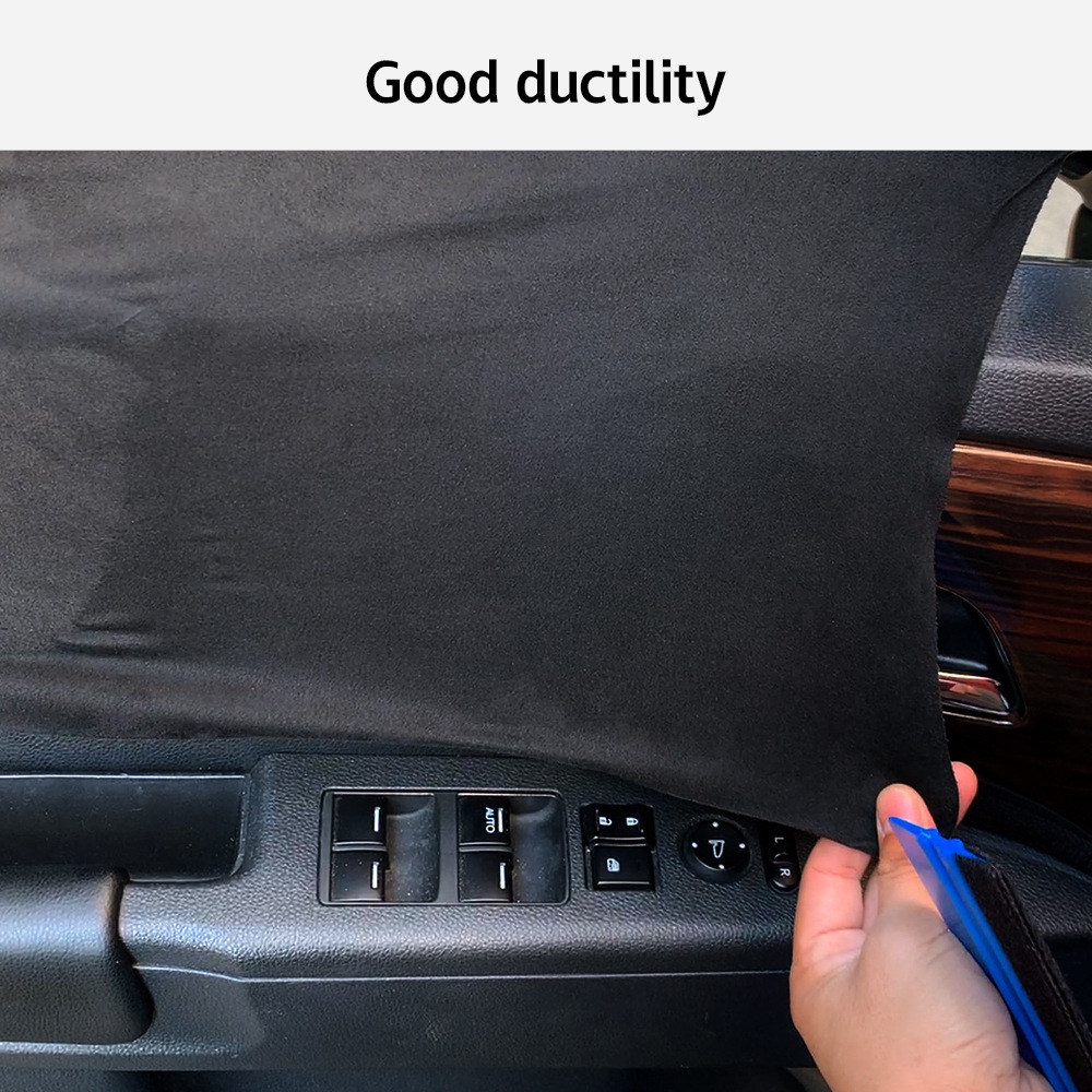 Direct Sales Self-Adhesive Suede, Adhesive-Backed Suede, Deerskin Velvet, Car Interior Modification, Furniture Decoration and Decoration