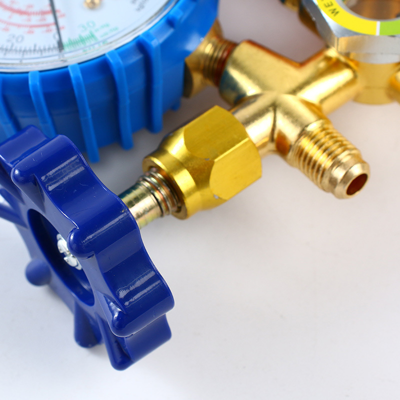 536g Air Conditioner Meter Liquid Filling Double Meter Valve R22 R134 Refrigerant Meter Plus Household Car Air Conditioner Plus Fluoride Customization