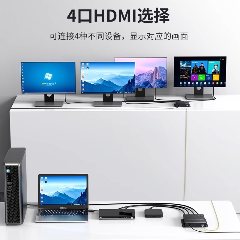 Maxtor Mt-Gd44H Non-Compressed Digital HDMI Optical Transceiver Single-Mode Single-Core Lc Square Port Fiber Optic Extender