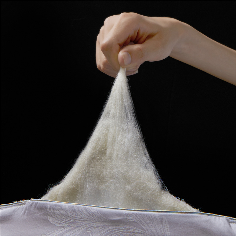 [Class A jacquard silk two-in-one pillow] cotton cotton jacquard silk pillow detachable embroidery pillow core