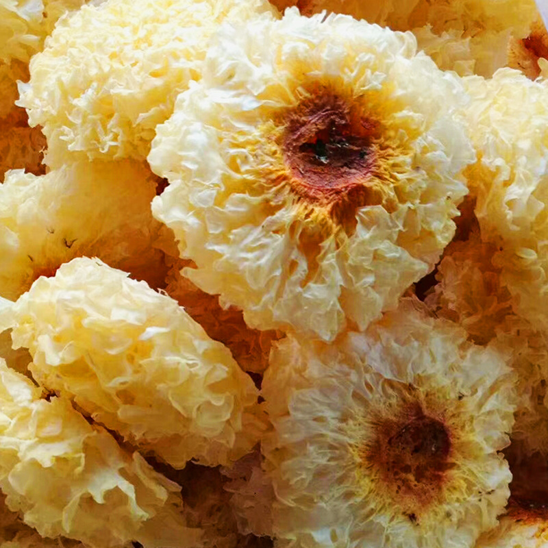 Fujian Gutian tremella whole flower 500g bulk specialty tremella mushroom white fungus heavy snow ear in stock wholesale