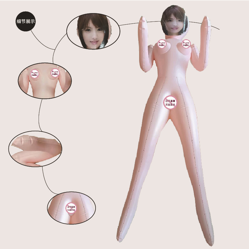 Full-Head Inflatable Doll, Atmospheric Inflatable Doll, Sex Doll, Adult Sex Toy, Drop Shipping