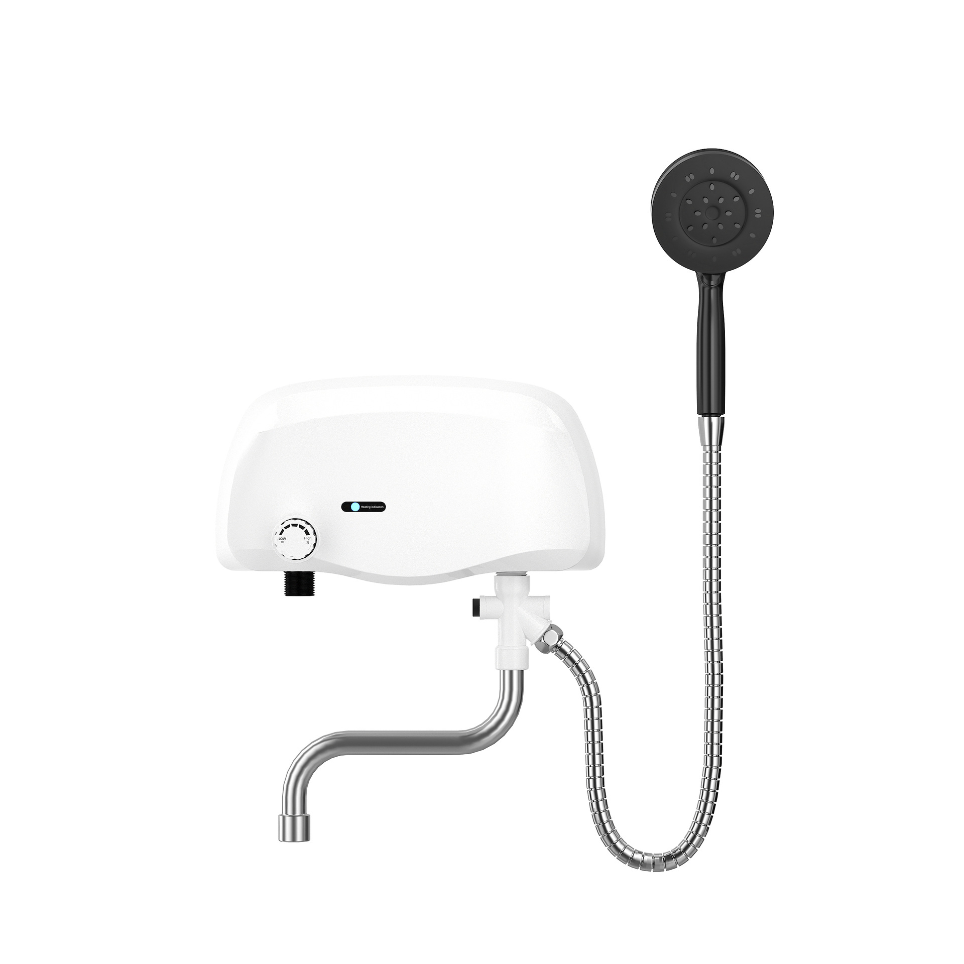 Cross-Border Small Variable Frequency Constant Temperature Kitchen Treasure Bath Three-Second Quick Water Heating Instant Electric Water Heater Home