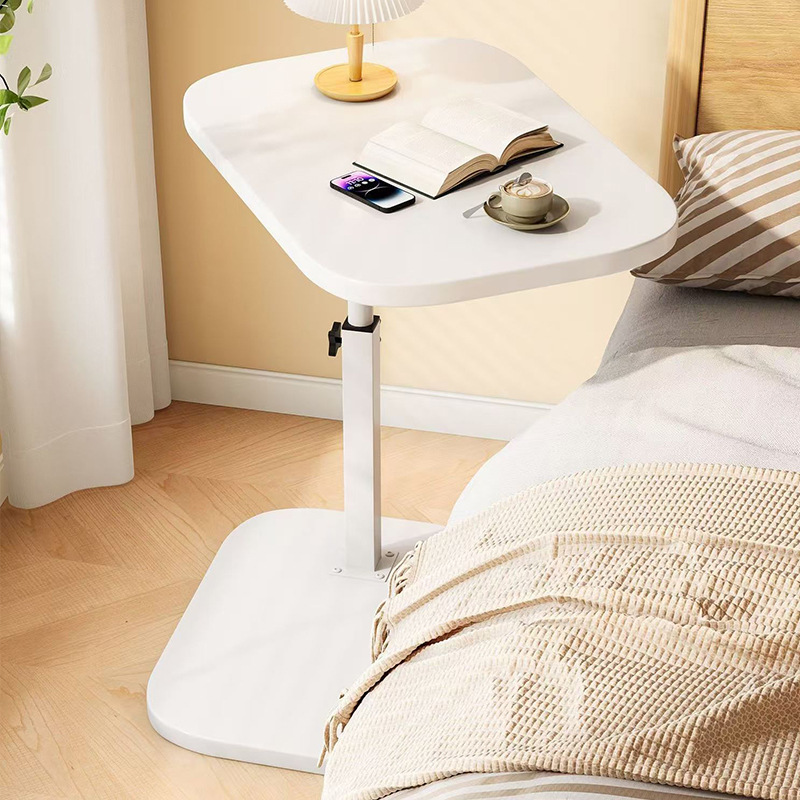 Household Living Room Sofa C- shaped Lifting Table Simple Storage Small Apartment Corner Table Bedroom Bedside Bedside Table