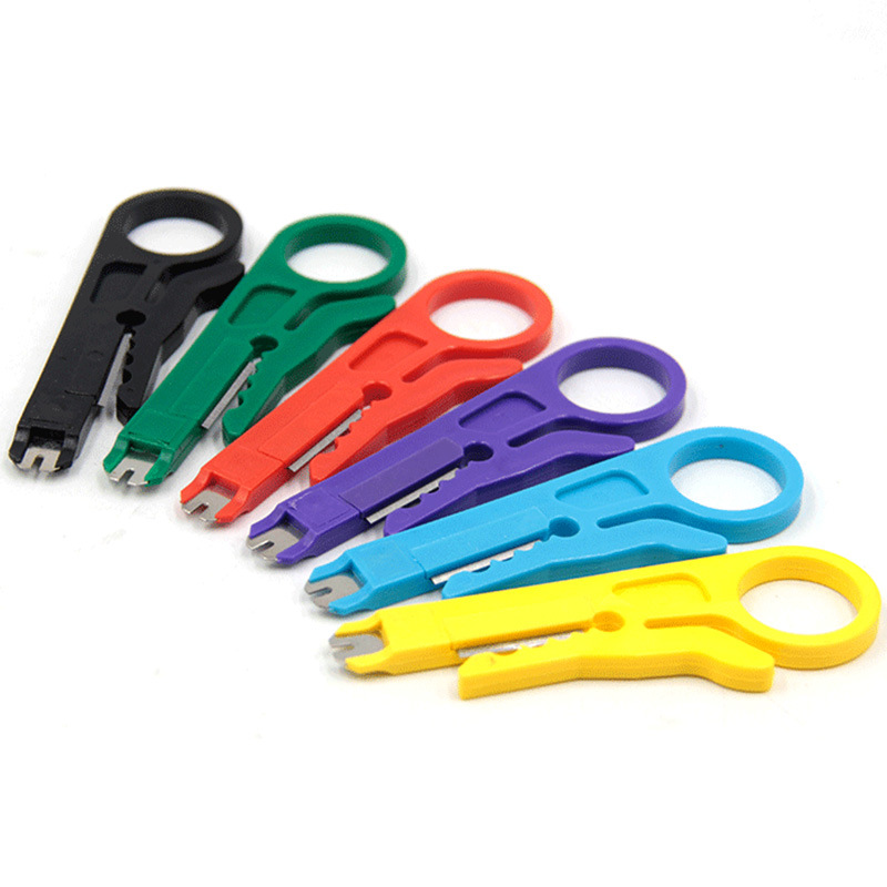 Simple Peeling Knife, Wire Stripping Knife, Wire Cutting Knife, Wire Crimping Knife, Small Yellow Knife, Ring Knife, Wire Stripper, 110 Wire Cutter