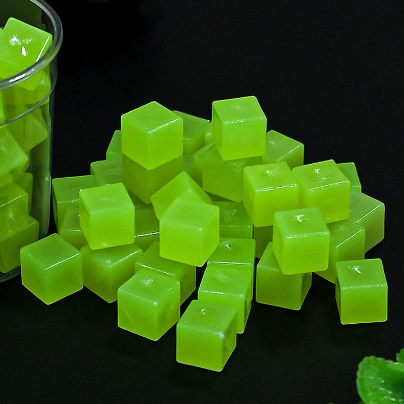 1.4cm simulation luminous ice artificial super bright luminous stone landscape fish tank stone resin pebble fluorescent