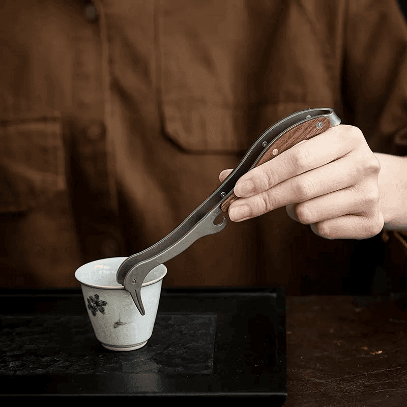 New Tea Cup Clip Household High-End Tea Set Accessories Tea Ceremony Tea Set Tea Clip Tea Cup Clip Tea Ceremony Tea Set Accessories