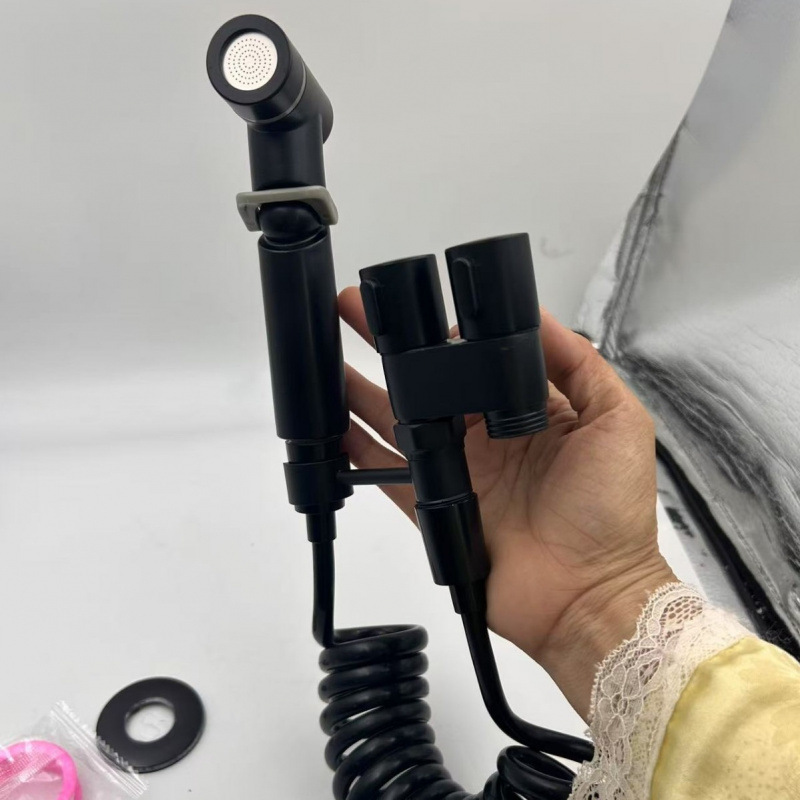 Foreign Trade Export Handheld Toilet Sprayer Bathroom Sprayer Set for Toilet with Adjustable Water Pressure Control