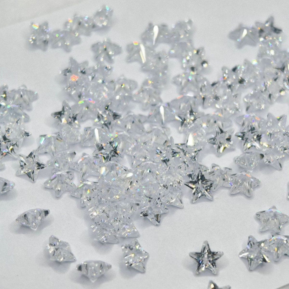 Пятиконечная звезда, материал Guaitai, 5Aspg, высокояркий, граненый, высококачественный кубический цирконий, свободный камень