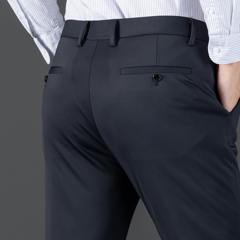 New 90 White Goose down down Pants Winter Men's Casual Business Trousers Thickeneded Warm Goose down Pants Outer Wear Men's Trousers