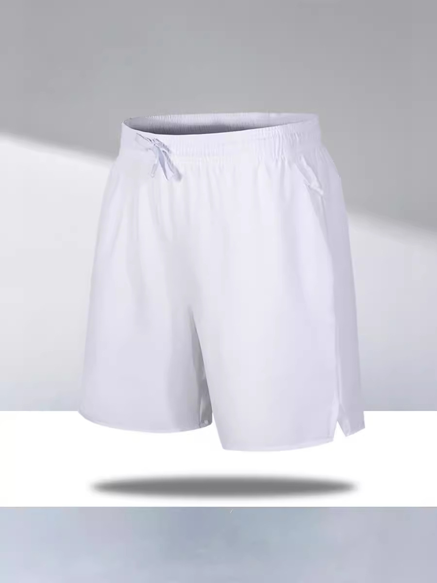 American Sports Shorts Men's Summer Ice Silk Fashion Brand Breathable plus size All-match Fitness Casual Pants Running Training